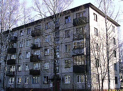 хрущёвка серия дома стандартные размеры окна